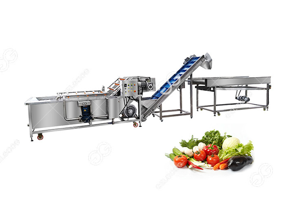 Chine le CE 380V a certifié la chaîne de fabrication de lavage commercial de fruits et légumes d'acier inoxydable fournisseur