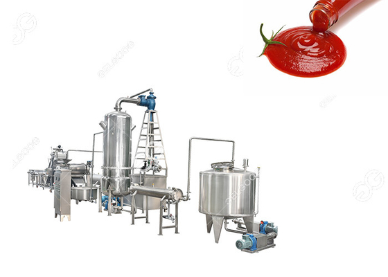 Chine 500 kilogrammes par heure pour la chaîne de production industrielle de sauce tomate de machine de développement de tomate d'utilisation prix fournisseur