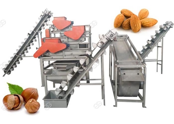Chine Machines manuelles de fissuration 1000kg/H de Henan GELGOOG de machine de Shell d'amande de noisette fournisseur