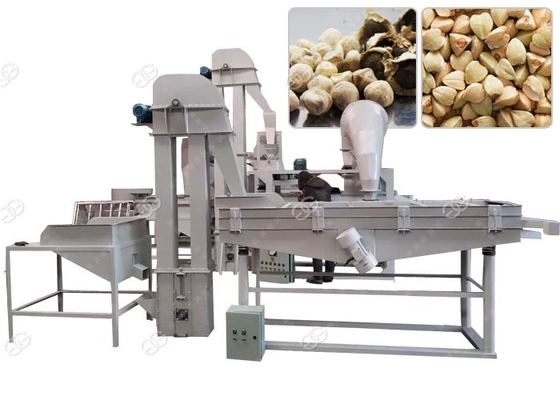 Chine Écrou de évaluation de sarrasin écossant la machine, machine d'épluchage sèche de décorticage d'écrou d'arec fournisseur