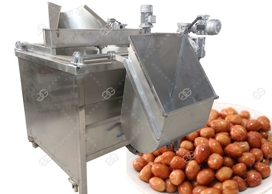 Chine Machine automatique de la friteuse SUS304, arachide électrique de chauffage faisant frire la machine 100-150 kg/h heures fournisseur