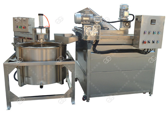 Chine Machine automatique de friteuse de poulet multifonctionnel, machine continue de friteuse de Namkeen fournisseur