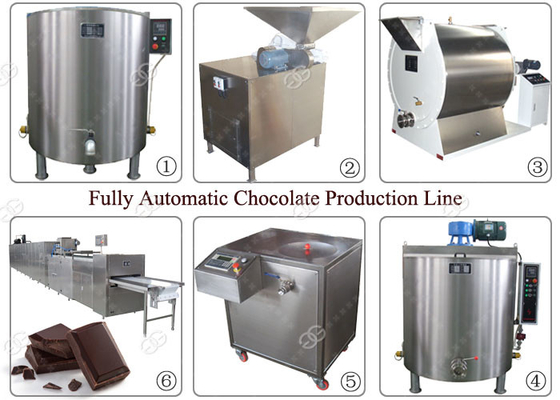 Chine Chaîne de production industrielle complètement automatique de chocolat de broyeur de beurre d'écrou faisant la machine fournisseur
