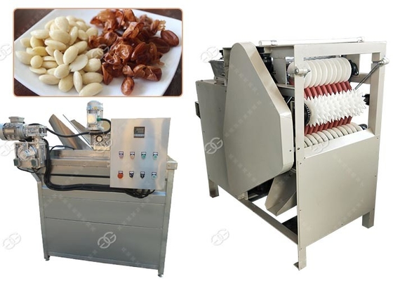 Chine Arachide automatique de machine de torréfaction d'amande blanchissant et épluchant le type humide 150 kg/h heures fournisseur