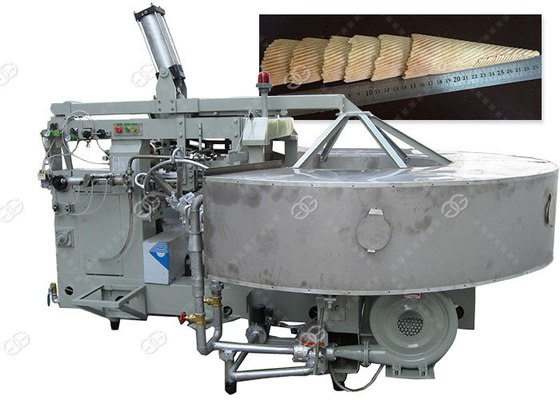 Chine Machine automatique de cornet de crème glacée de 380 tensions, machine de cuisson de cône de sucre fournisseur