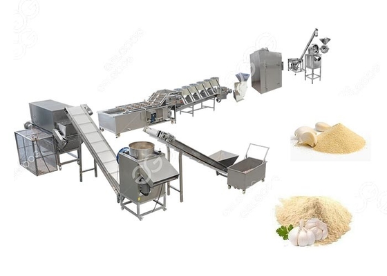 Chine Chaîne de production industrielle d'ail chaîne de production de poudre d'ail fournisseur