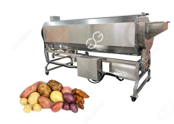 Chine Joint industriel complètement automatique Peeler de gingembre de carotte de machine de lavage et d'épluchage de pomme de terre fournisseur