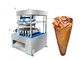Cône électrique de pizza faisant la machine, épaisseur 1200PCS/H de l'équipement 5mm de pizza de cône fournisseur