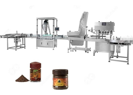 Chine Machine de remplissage de poudre de café de machine de remplisseur de poudre du fabricant 20-35bottles/min de la Chine fournisseur