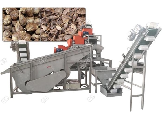Chine Noix de palme de machines de GELGOOG écossant la machine de décortiqueur de biscuit de noyau d'abricot de machine fournisseur