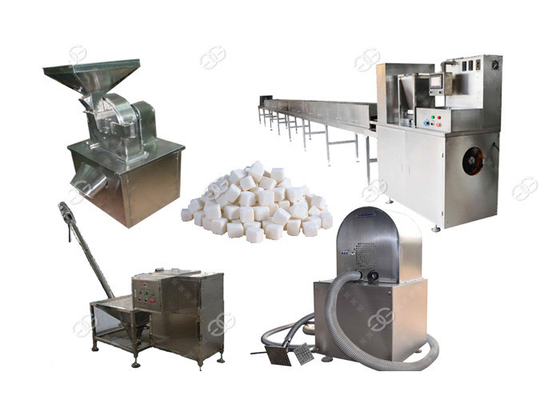 Chine Cube automatique en sucre brut faisant à processus de fabrication de machine des cubes en sucre blanc fournisseur