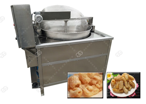 Chine Peau de porc complètement automatique faisant frire la machine électrique de friteuse d'écorces de porc de chauffage de machine fournisseur