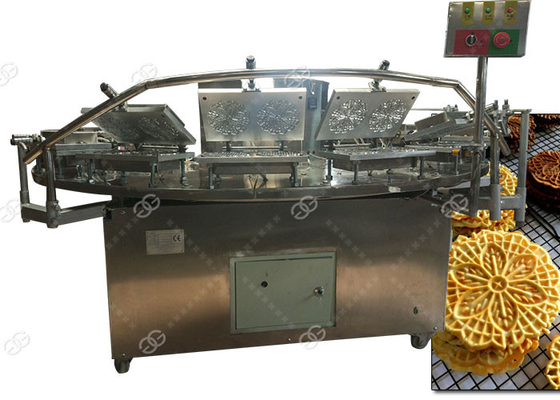 Chine Casse-croûte croustillants de biscuits de tournesol faisant à machine Italie Baker électrique de Pizzelle fournisseur