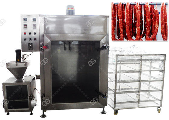 Chine Le CE a passé à machine de tabagisme de saucisse de viande le four automatique de fumée de poissons 50KG/H fournisseur