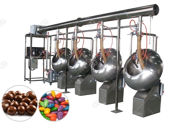 Chine Diamètre de polissage 40-150 cm de machine de revêtement du chocolat SS304 automatique fournisseur