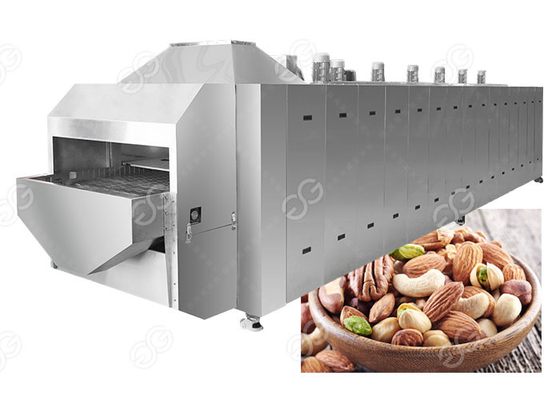 Chine Machine électrique de rôtissoire d'arachide, macadamia de pistache d'équipement de refroidissement de torréfaction d'écrou fournisseur