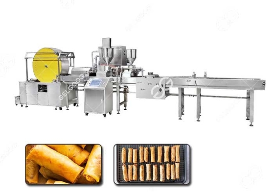 Chine Chaîne de production de petit pain de ressort/machine complètement automatiques de Lumpia à vendre 3000pcs/h fournisseur