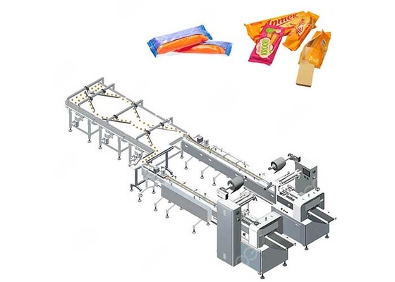 Chine Sacs de la vitesse 40-230 de machine à emballer de Chikki de machine de conditionnement de barre de granola/minute fournisseur