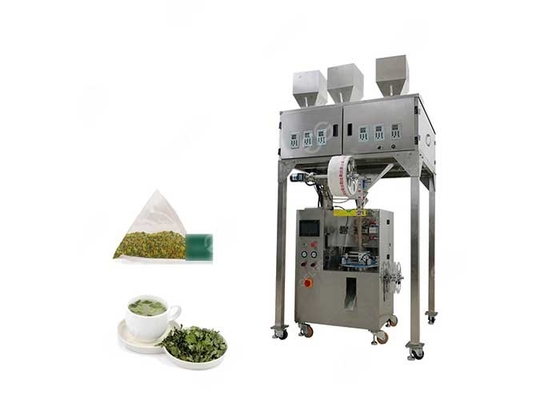 Chine Machine de conditionnement parfumée de sachet à thé de pyramide de thé de cachetage ultrasonique d'acier inoxydable fournisseur