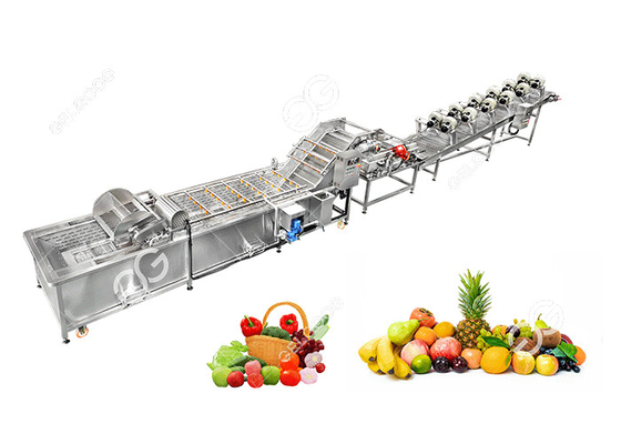 Chine Ligne de lavage végétale de joint de fruit de machine végétale automatique de joint fournisseur