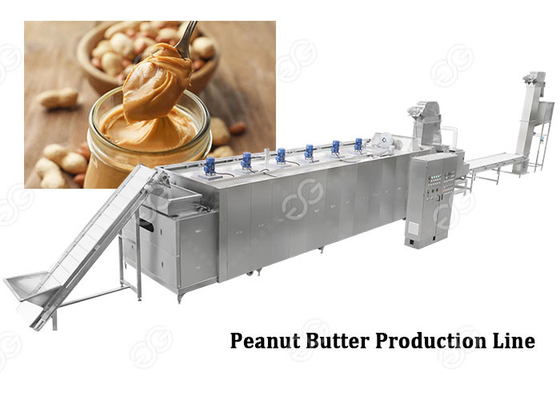 Chine Chaîne de fabrication industrielle de beurre d'arachide de broyeur de beurre d'écrou de 500 kilogrammes complètement automatique fournisseur