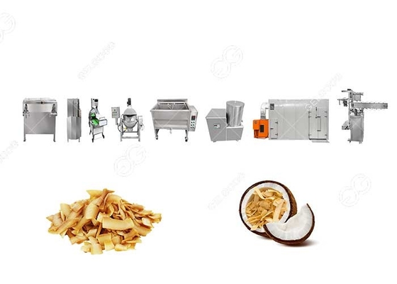 Chine Puces déshydratées de noix de coco faisant la machine séchant la certification croquante de la CE de puces fournisseur
