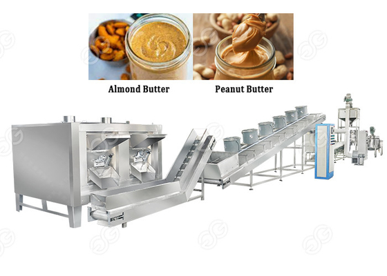 Chine chaîne de production de beurre d'arachide d'amande de 380V 50HZ installation de fabrication de beurre d'arachide fournisseur