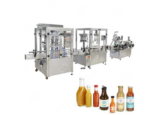 Chine Machine de remplissage de sauce chaude à Chili Sauce Bottle Filling Machine à échelle réduite fournisseur