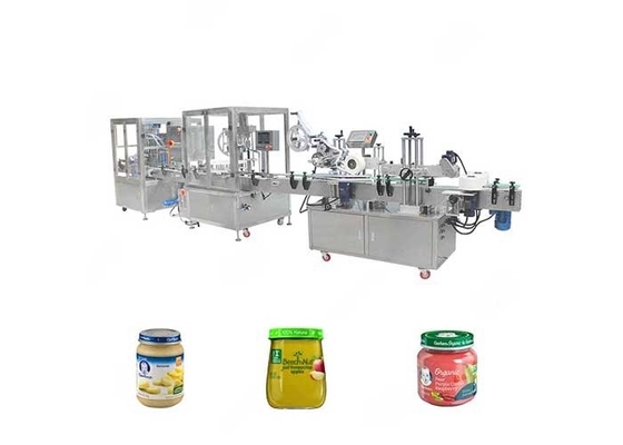 Chine 16-20 machine de remplissage de beurre de corps de Min Peanut Butter Filling Machine de bouteilles fournisseur