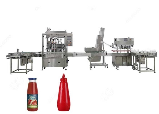 Chine Ligne machine de remplissage de sauce tomate à échelle réduite de remplissage de sauce tomate fournisseur