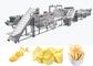 Pommes chips commerciales fabriquant les pommes frites congelées par machine avec la production d'écoulement fournisseur