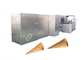 Chaîne de production croustillante automatique adaptée aux besoins du client de cornet de crème glacée 4000-5000 Pcs/H fournisseur